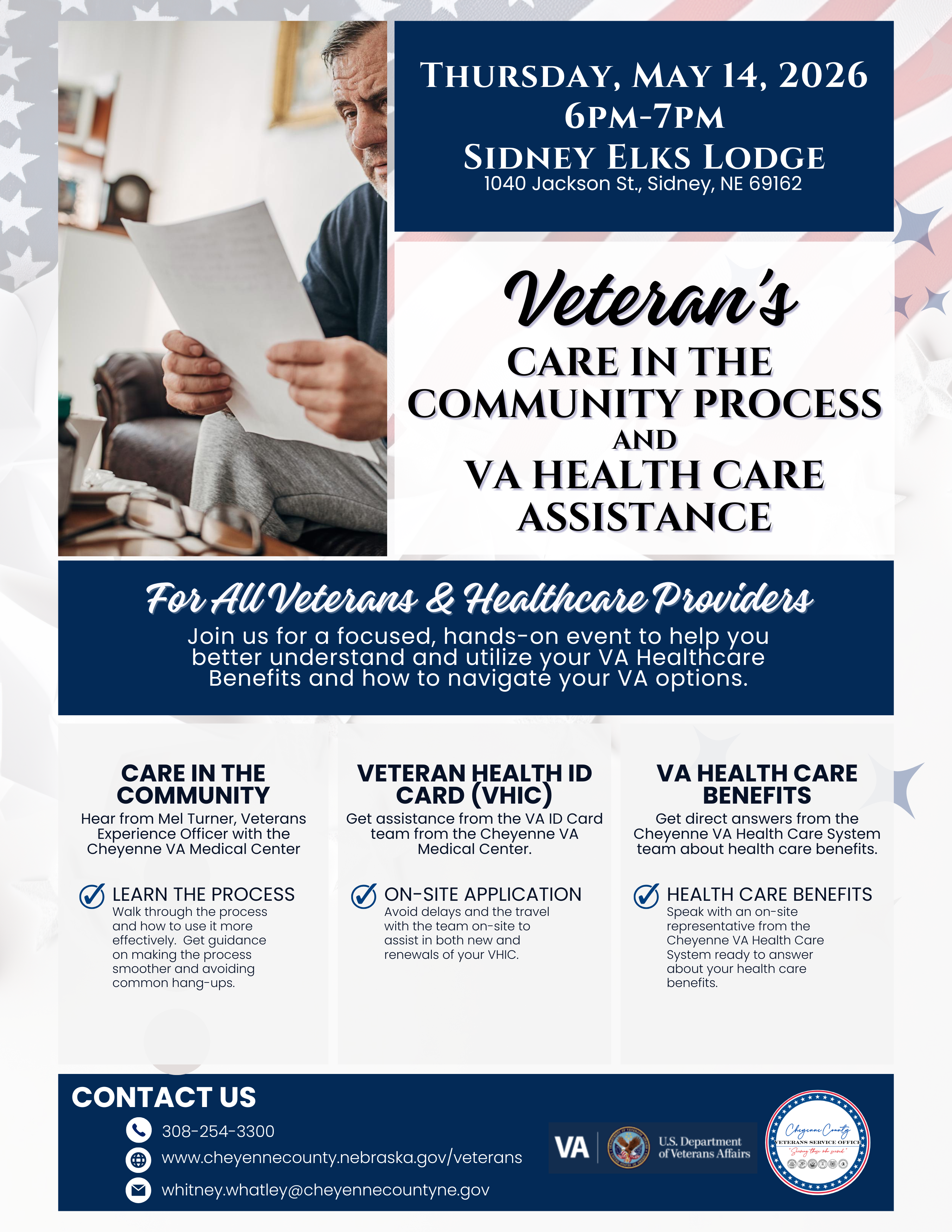 CIC & VHIC Event Flyer